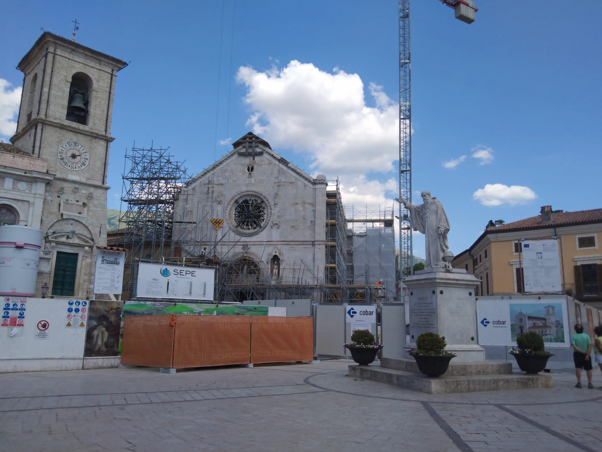 Norcia, per il 2025 restauro terminato della Basilica di San Benedetto