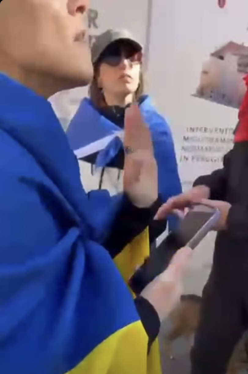 A Milano, a Roma e anche a Perugia hanno voluto “sporcare” il 25 aprile