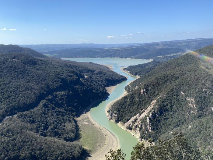 Il Canyon umbro vicino a Baschi, Corbara e i grandi vigneti